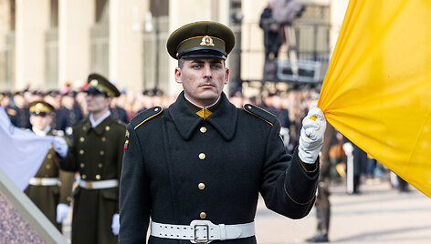 Baltijos valstybių vėliavų pakėlimo ceremonija