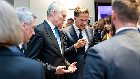 Gitanas Nausėda, Markas Rutte