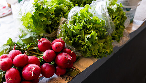 Daržovių, vaisių ir uogų kainos Halės turguje