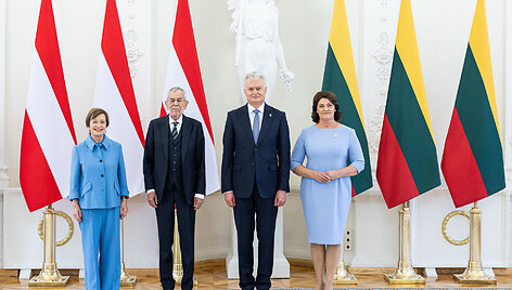 Doris Schmidauer, Alexanderis Van der Bellenas, Gitanas Nausėda, Diana Nausėdienė