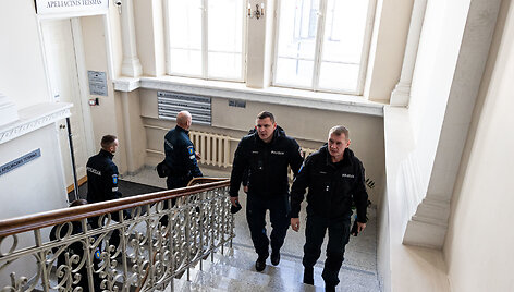 Policininko Dariaus &Scaron;erpyčio bylos nuosprendžio skelbimas