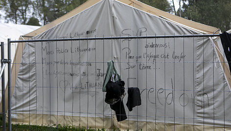 Migrantų stovykla Rūdninkuose