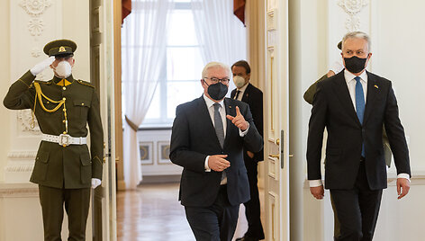 Gitanas Nausėda susitiko su Vokietijos Prezidentu