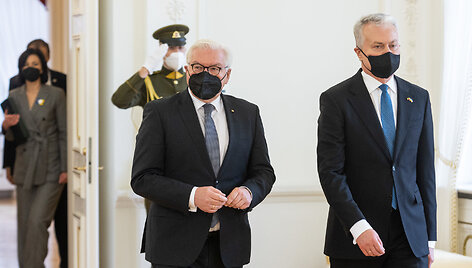 Gitanas Nausėda susitiko su Vokietijos Prezidentu