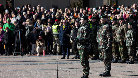Lietuvos &scaron;aulių sąjungos narių priesaikos ceremonija