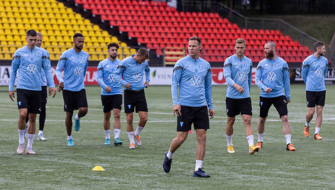&bdquo;Malmo FF&ldquo; treniruotė prie&scaron; rungtynes Čempionų lygos atrankoje