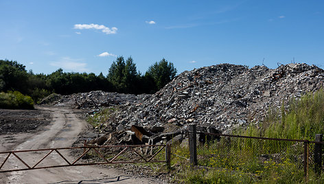 Bendrovės „Vilnius Town group“ statybinių atliekų aikštelė