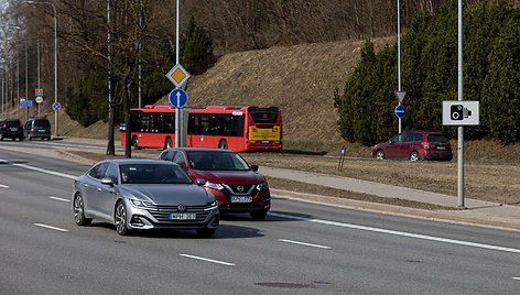 Greičio matuoklis Ukmergės gatvėje