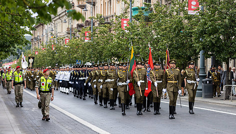 Okupacijos, genocido ir sovietmečio represijų aukų pagerbimo ceremonija