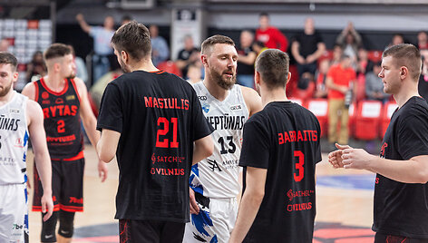 LKL ketvirtfinalis:  Vilniaus &bdquo;Rytas&ldquo; - Klaipėdos &bdquo;Neptūnas&ldquo;
