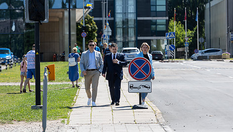 Vilniaus miesto savivaldybės nuveiktų pasiruošimo darbų prieš NATO viršūnių susitikimą pristatymas