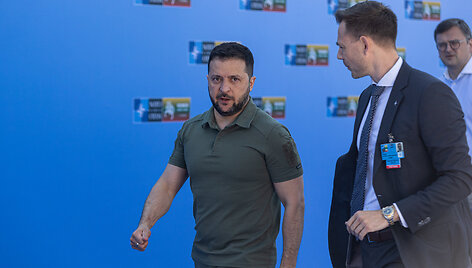 Volodymyras Zelenskis atvyko į Litexpo