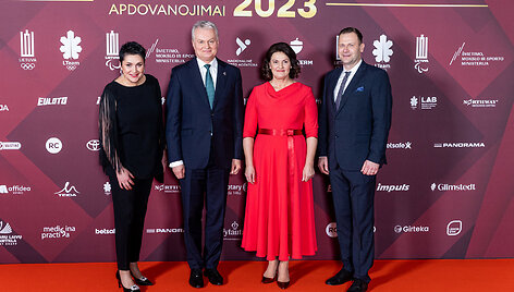 Lietuvos sporto apdovanojimų 2023 svečiai