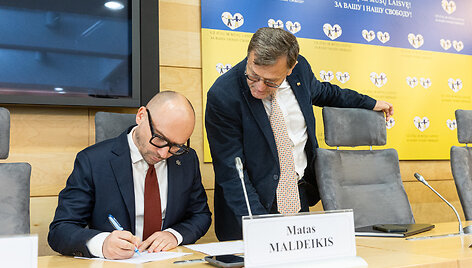 Matas Maldeikis, Bronislovas Matelis