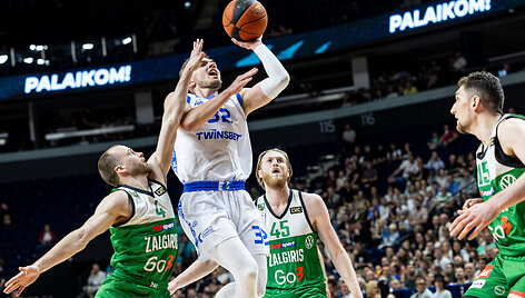 LKL rungtynės: &bdquo;Wolves&ldquo; - Kauno &bdquo;Žalgiris&ldquo;
