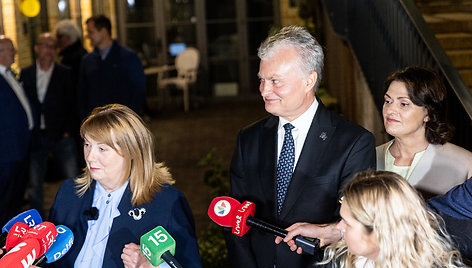 Vilija Blinkevičiūtė, Gitanas Nausėda, Diana Nausėdienė