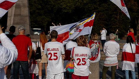 Laisvųjų baltarusių akcijos mitingas