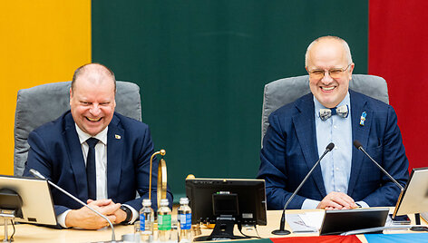 Saulius Skvernelis, Juozas Olekas