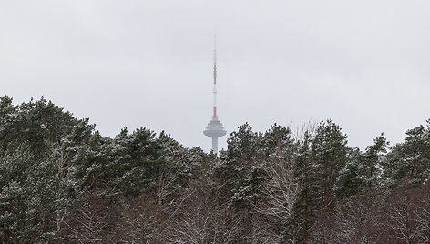 Žiema sugrįžo į Vilnių