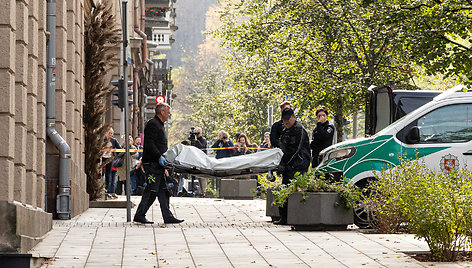 Vilniaus centre nušautas advokatas ir pašauti 2 policijos pareigūnai