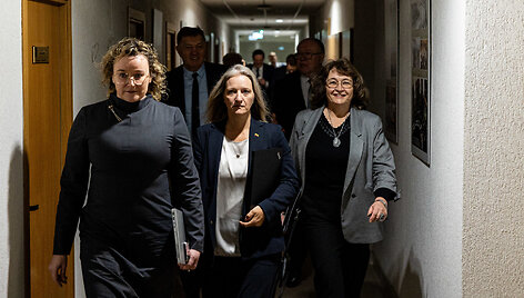Agnė &Scaron;irinskienė susitiko su Demokratų frakcija &bdquo;Vardan Lietuvos&ldquo;