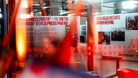  Jubiliejinės &bdquo;World Press Photo&ldquo; parodos atidarymas verslo centre &bdquo;Hero&ldquo;