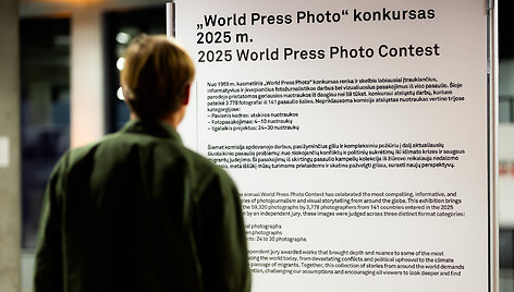  Jubiliejinės &bdquo;World Press Photo&ldquo; parodos atidarymas verslo centre &bdquo;Hero&ldquo;