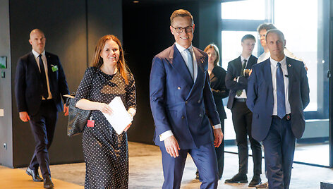 Interviu su  Suomijos prezidentu Alexanderiu Stubbu