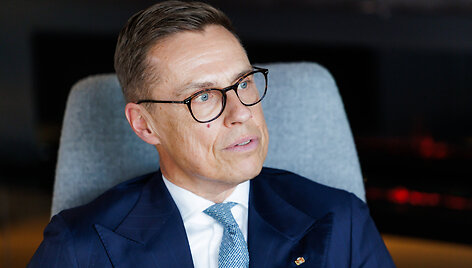 Interviu su  Suomijos prezidentu Alexanderiu Stubbu