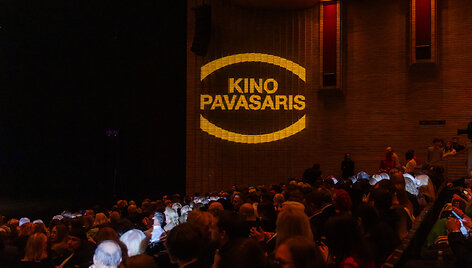 Jubiliejinio tarptautinio kino festivalio &bdquo;Kino pavasaris&ldquo; atidarymas Lietuvos nacionaliniame dramos teatre
