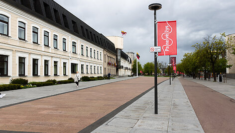 Laisvės aik&scaron;tė &ndash; vie&scaron;oji miesto erdvė Panevėžio centre