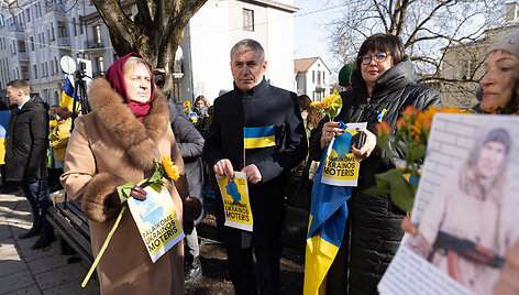 Palaikymo akcija &bdquo;Kovo 8-oji &ndash; solidarumo su Ukrainos moterimis diena&ldquo; 