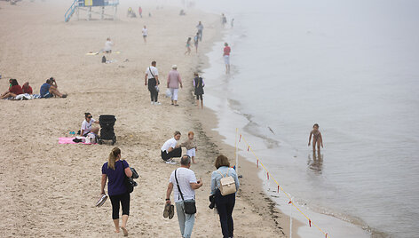 Palanga paskendo tir&scaron;tame rūke