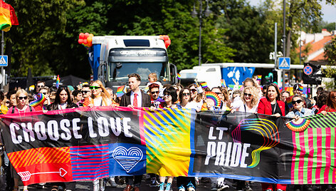 Protestas prie&scaron; LGBT eitynes