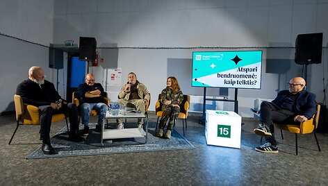 Diskusija &bdquo;Atspari Lietuva&ldquo;