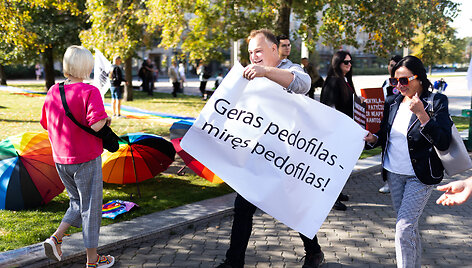 Protesto akimirkos
