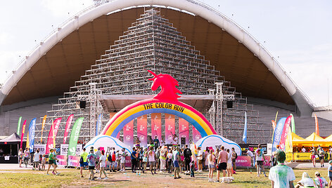 &bdquo;The Color Run&ldquo; bėgimas