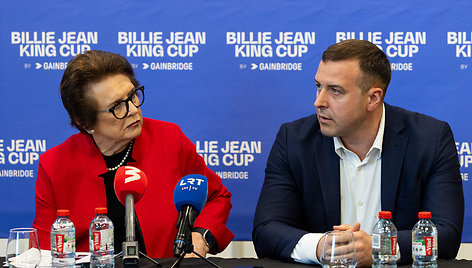 Billie Jean King, Ramūnas Grušas