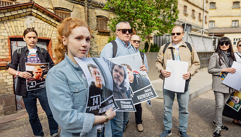 Protestas Lukiškių kalėjime