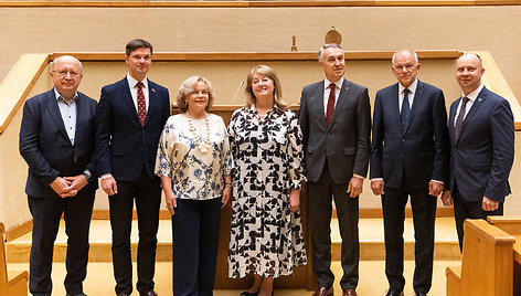 Pažymėjimų įteikimo ceremonija