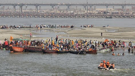 Kumbh Mela Indijoje &ndash; didžiausia pasaulyje &scaron;ventė