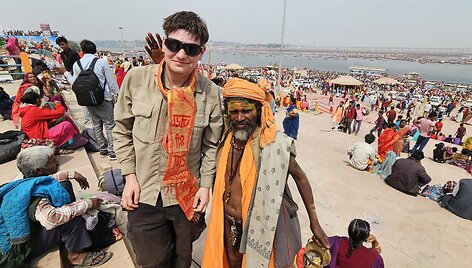 Kumbh Mela Indijoje &ndash; didžiausia pasaulyje &scaron;ventė