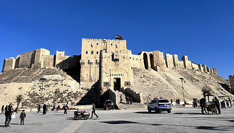 Alepo citadelė karo metu beveik nenukentėjo