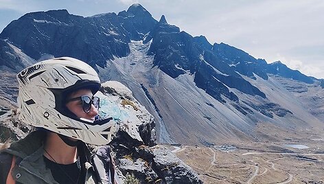 Lietuvė Roza įveikė Mirties kelią Bolivijoje