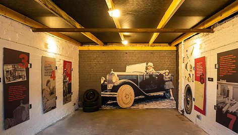Ekspozicija garaže nukelia į tarpukario Kauno literatūrines aistras 