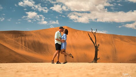 Karolinos ir Viliaus kelionė Namibijoje