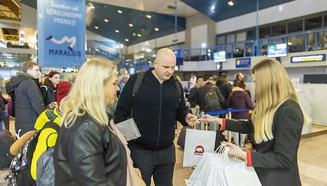 Į Keniją išlydėti pirmieji tiesioginio skrydžio keleiviai