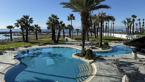Kipro palmės viešbutyje