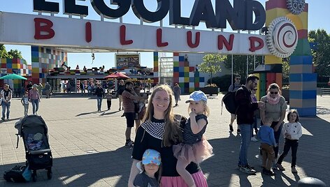 Linos &scaron;eimos kelionė į Legolendą