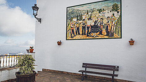 Comares miestelis, Andalūzija, Ispanija